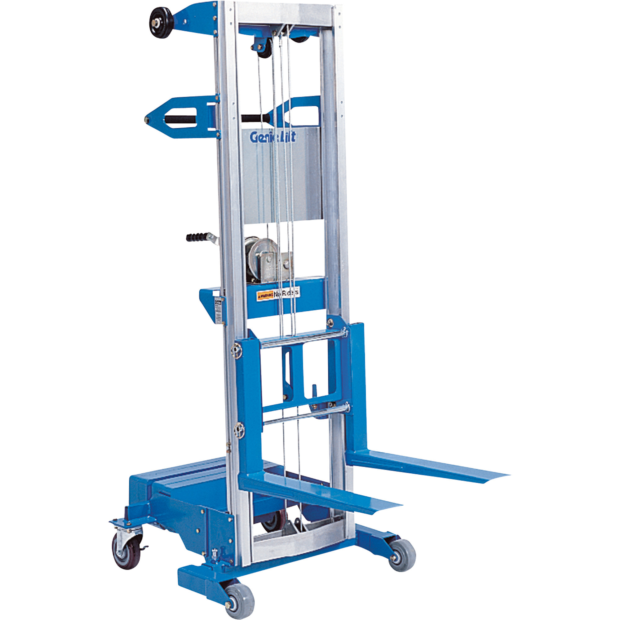 Genie Manual Material Lift with Counterweight Base, 8ft. Lift, 400-Lb. Capacity, Model# GL-8 CWB